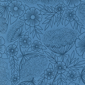 3314 17 CORNFLOWER - FIELD OF FLOWERS by Katharine Watson for Moda Fabrics