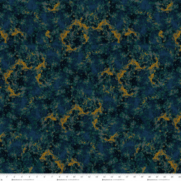 3443-77 - INDIGO - TEXTURE - CROW-MAZING by Jan Mott for Henry Glass & Co