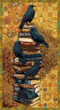 3442-35 - RUST - SCROLLS - CROW-MAZING by Jan Mott for Henry Glass & Co