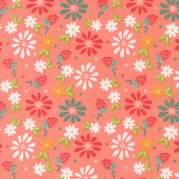 37690 12 - CARNATION - RASPBERRY SUMMER by Sherri and Chelsi for Moda Fabrics