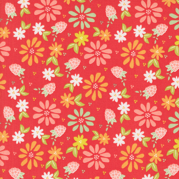 37690 13 -RASPBERRY - RASPBERRY SUMMER by Sherri and Chelsi for Moda Fabrics