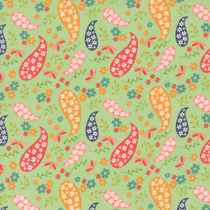 37691 15 - MINT - RASPBERRY SUMMER by Sherri and Chelsi for Moda Fabrics