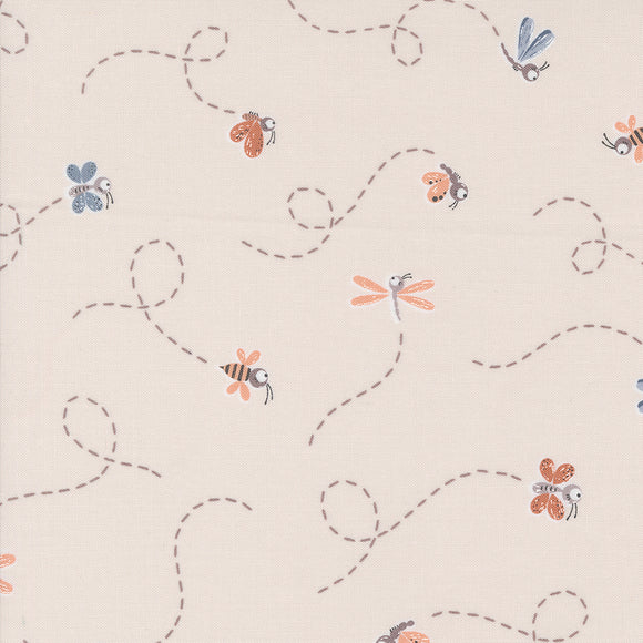 39033 11 CLOUD - FLY HIGH - CHIRP by Elena Amo for Moda Fabrics