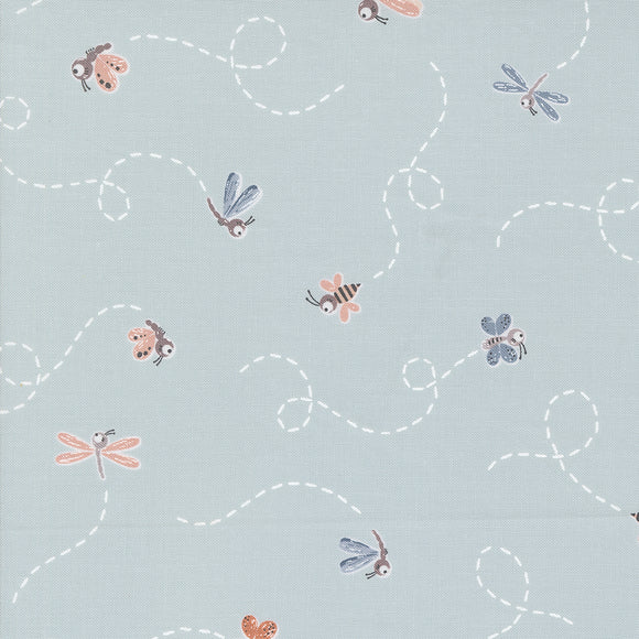 39033 19 SKY - FLY HIGH - CHIRP by Elena Amo for Moda Fabrics