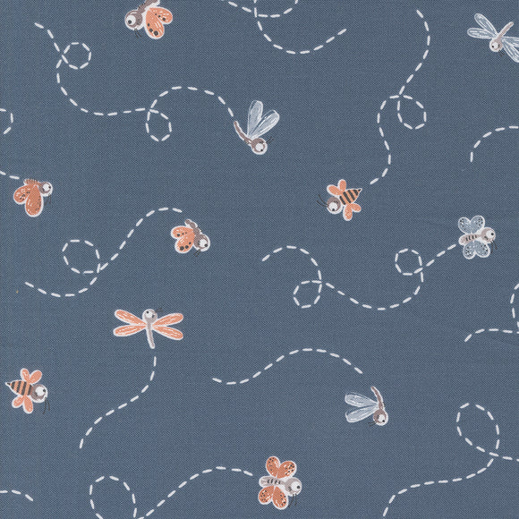 39033 22 TWILIGHT - FLY HIGH - CHIRP by Elena Amo for Moda Fabrics