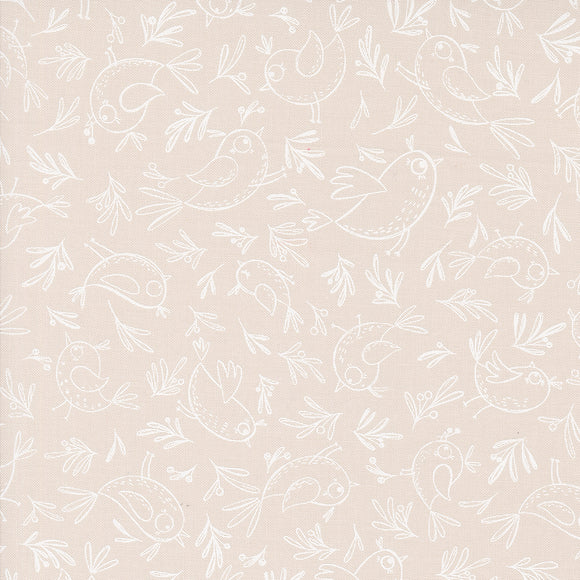 39034 11 CLOUD - TRACE A BIRD - CHIRP by Elena Amo for Moda Fabrics