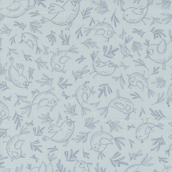 39034 19 SKY - TRACE A BIRD - CHIRP by Elena Amo for Moda Fabrics