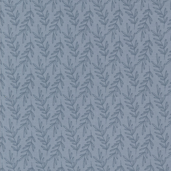 39035 20 RAINCLOUD - LEAF ME HERE - CHIRP by Elena Amo for Moda Fabrics