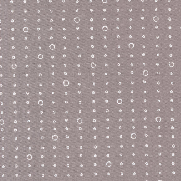 39038 16 PEBBLE - DOTS AND CIRCLES - CHIRP by Elena Amo for Moda Fabrics