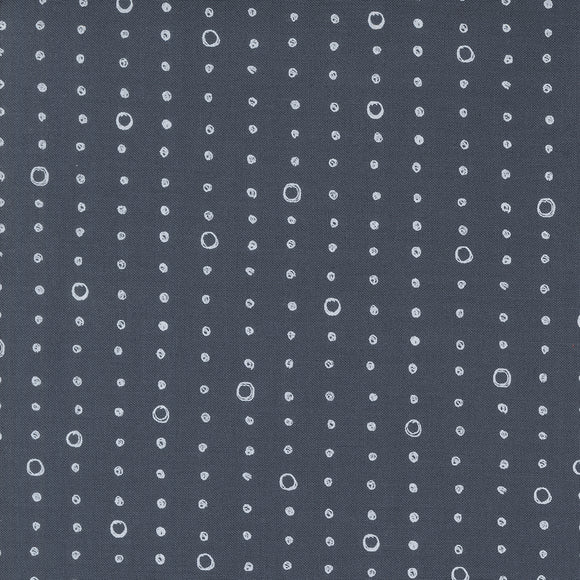 39038 22 TWILIGHT - DOTS AND CIRCLES - CHIRP by Elena Amo for Moda Fabrics