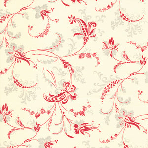 44333 22 PARCH RED - COLLECTION FOR A CAUSE ETCHINGS by Howard Marcus & 3 Sisters for Moda Fabrics
