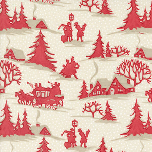 44351 11 SNOWFLAKE - A CHRISTMAS CAROL by 3 Sisters for Moda Fabrics