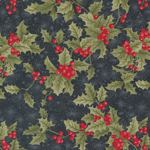 44352 16 EBONY - A CHRISTMAS CAROL by 3 Sisters for Moda Fabrics