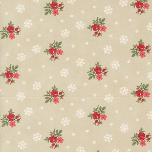 44355 12 PARCHMENT - A CHRISTMAS CAROL by 3 Sisters for Moda Fabrics