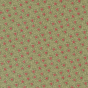 44356 14 SAGE - A CHRISTMAS CAROL by 3 Sisters for Moda Fabrics