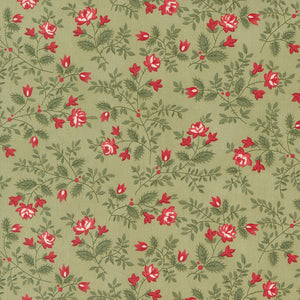 44358 14 SAGE - A CHRISTMAS CAROL by 3 Sisters for Moda Fabrics