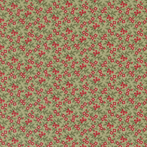 44359 14 SAGE - A CHRISTMAS CAROL by 3 Sisters for Moda Fabrics