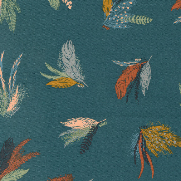 45581 18 DARK LAKE - WOODLAND AND WILDFLOWERS by Fancy That Design House & Company for Moda Fabrics {THE PANELS FOR THIS COLLECTION ARE ON OUR PANELS PAGE}