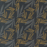 45584 19 CHARCOAL - WOODLAND AND WILDFLOWERS by Fancy That Design House & Company for Moda Fabrics {THE PANELS FOR THIS COLLECTION ARE ON OUR PANELS PAGE}