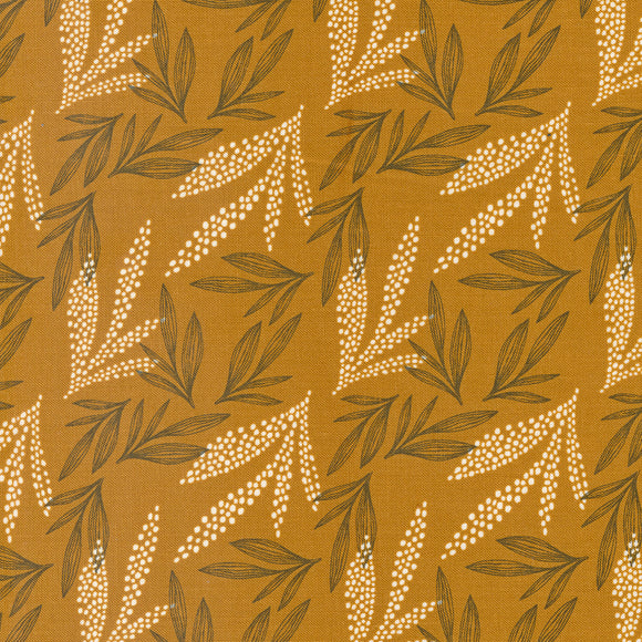 45584 22 CARAMEL - WOODLAND AND WILDFLOWERS by Fancy That Design House & Company for Moda Fabrics {THE PANELS FOR THIS COLLECTION ARE ON OUR PANELS PAGE}
