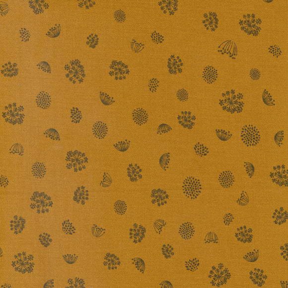 45587 22 CARAMEL - WOODLAND AND WILDFLOWERS by Fancy That Design House & Company for Moda Fabrics {THE PANELS FOR THIS COLLECTION ARE ON OUR PANELS PAGE}