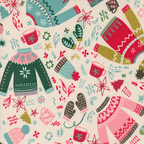 45591 11 NATURAL - COZY WONDERLAND by Fancy That Design House & Co. for Moda Fabrics