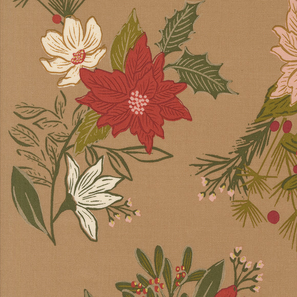 45620 15M MUSHROOM - OLD WORLD YULETIDE by Fancy That Design House & Co. for Moda Fabrics