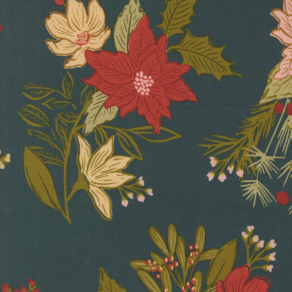 45620 26M MIDNIGHT - OLD WORLD YULETIDE by Fancy That Design House & Co. for Moda Fabrics