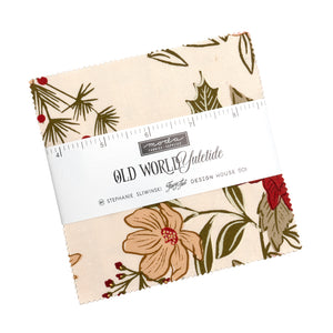45620PP CHARM PACK - OLD WORLD YULETIDE by Fancy That Design House & Co. for Moda Fabrics
