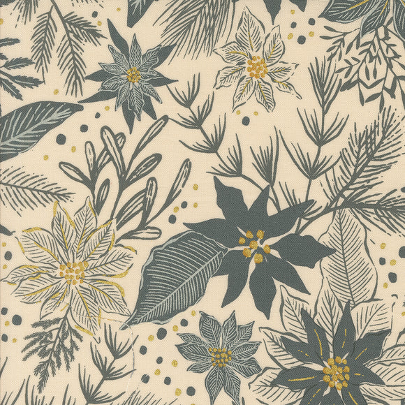 45623 11M EGGSHELL - OLD WORLD YULETIDE by Fancy That Design House & Co. for Moda Fabrics