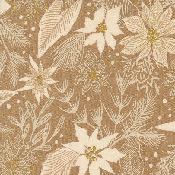 45623 15M MUSHROOM - OLD WORLD YULETIDE by Fancy That Design House & Co. for Moda Fabrics