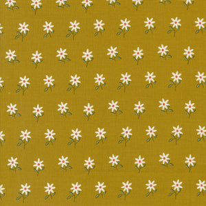 48384 17 GOLDEN - IMAGINARY FLOWERS by Gingiber for Moda Fabrics