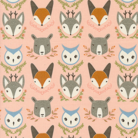 48392 18 BLUSH - WOODLAND WONDER by Gingiber for Moda Fabrics