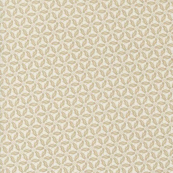 49251 16 SNOW TAUPE - NATURAL - SNOWMAN GATHER IV by Primitive Gatherings for Moda Fabrics