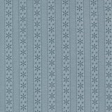 49252 12 FROZEN - DARK BLUE - SNOWMAN GATHER IV by Primitive Gatherings for Moda Fabrics