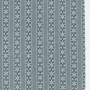 49252 13 LAKE - DARK BLUE - SNOWMAN GATHER IV by Primitive Gatherings for Moda Fabrics