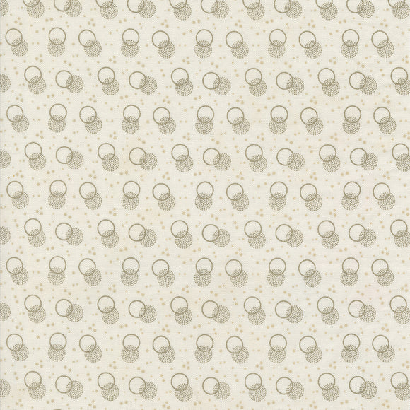 49253 15 SNOW TAUPE - NATURAL - SNOWMAN GATHER IV by Primitive Gatherings for Moda Fabrics