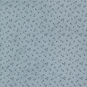 49256 12 FROZEN - LIGHT BLUE - SNOWMAN GATHER IV by Primitive Gatherings for Moda Fabrics