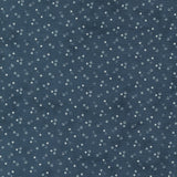 49256 14 NIGHT SKY - DARK BLUE - SNOWMAN GATHER IV by Primitive Gatherings for Moda Fabrics