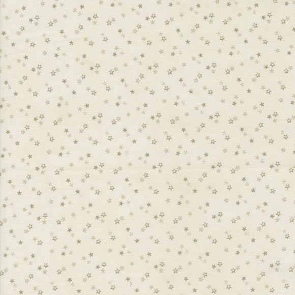 49256 15 SNOW TAUPE - NATURAL - SNOWMAN GATHER IV by Primitive Gatherings for Moda Fabrics