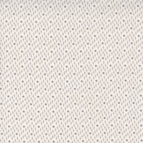 49287 13 GREY - ITTY BITTY BACKGROUND GATHERINGS by Primitive Gatherings for Moda Fabrics