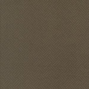49312 15F BROWN - PRAIRIE GATHERINGS FLANNELS by Primitive Gatherings for Moda Fabrics
