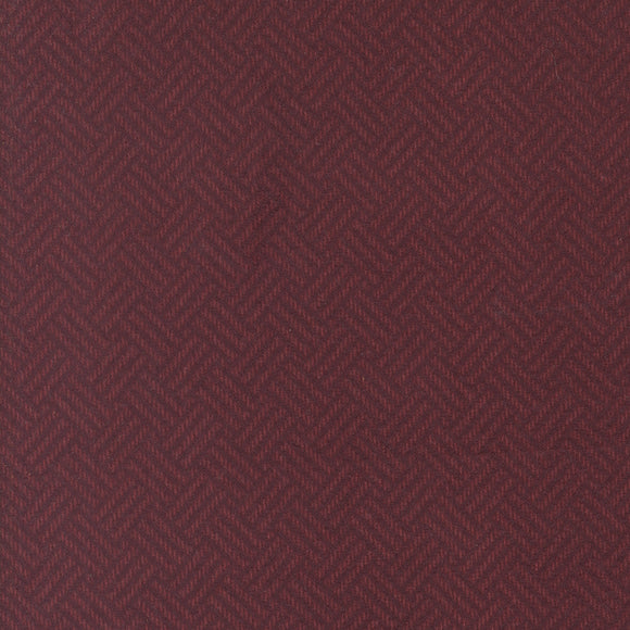 49312 19F MERIOT - PRAIRIE GATHERINGS FLANNELS by Primitive Gatherings for Moda Fabrics