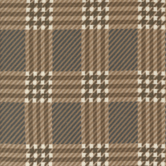 49313 14F TEAK - PRAIRIE GATHERINGS FLANNELS by Primitive Gatherings for Moda Fabrics