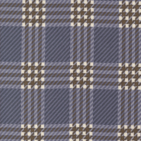 49313 16F INDIGO - PRAIRIE GATHERINGS FLANNELS by Primitive Gatherings for Moda Fabrics