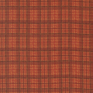 49314 21F RUST - PRAIRIE GATHERINGS FLANNELS by Primitive Gatherings for Moda Fabrics