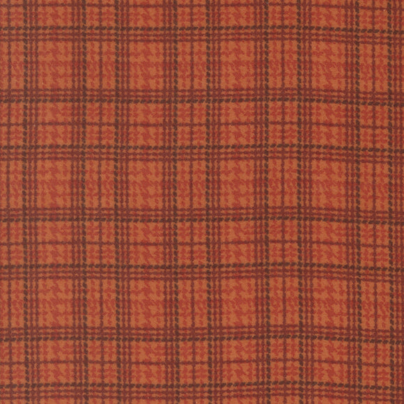 49314 21F RUST - PRAIRIE GATHERINGS FLANNELS by Primitive Gatherings for Moda Fabrics