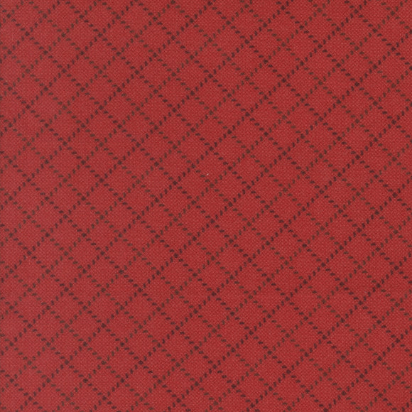 49315 20F BRICK - PRAIRIE GATHERINGS FLANNELS by Primitive Gatherings for Moda Fabrics