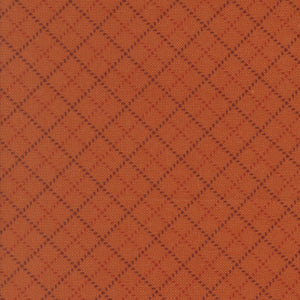 49315 21F RUST - PRAIRIE GATHERINGS FLANNELS by Primitive Gatherings for Moda Fabrics
