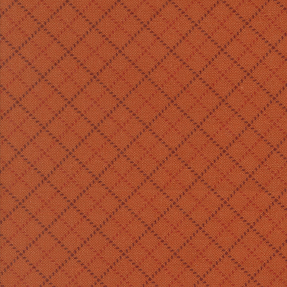 49315 21F RUST - PRAIRIE GATHERINGS FLANNELS by Primitive Gatherings for Moda Fabrics
